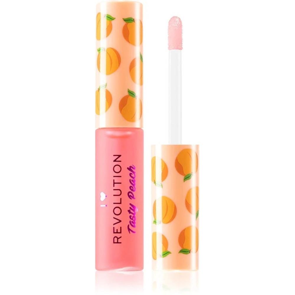 2 I Heart Revolution Tasty Peach Lip Toning Oil, Peachy‎ Keen, 6 ml